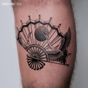 blackwork tattoo - inkonic - 12