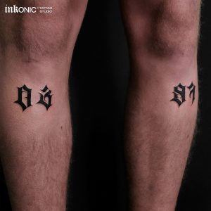 lettering tattoo - inkonic - 01