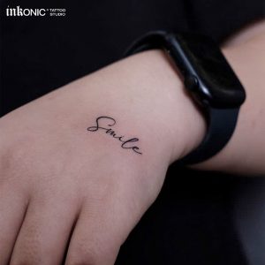 lettering tattoo - inkonic - 06