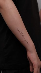 lettering tattoo - inkonic - 09